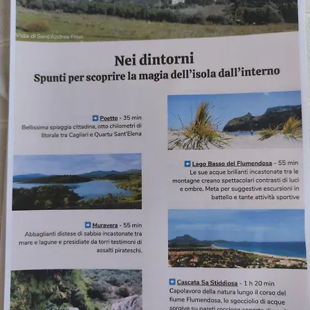 Domu De Mannai - In Sardegna Casa de Férias Sant'Andrea Frius